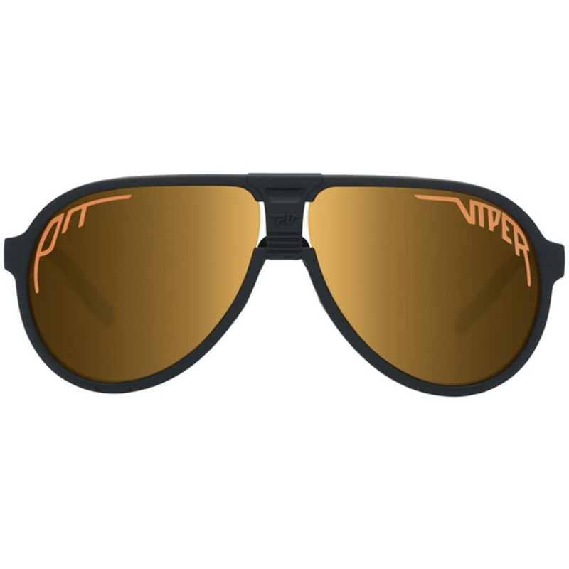 Pit Viper The Eponymous Jethawk Black Sunglasses Gold Polarized-1