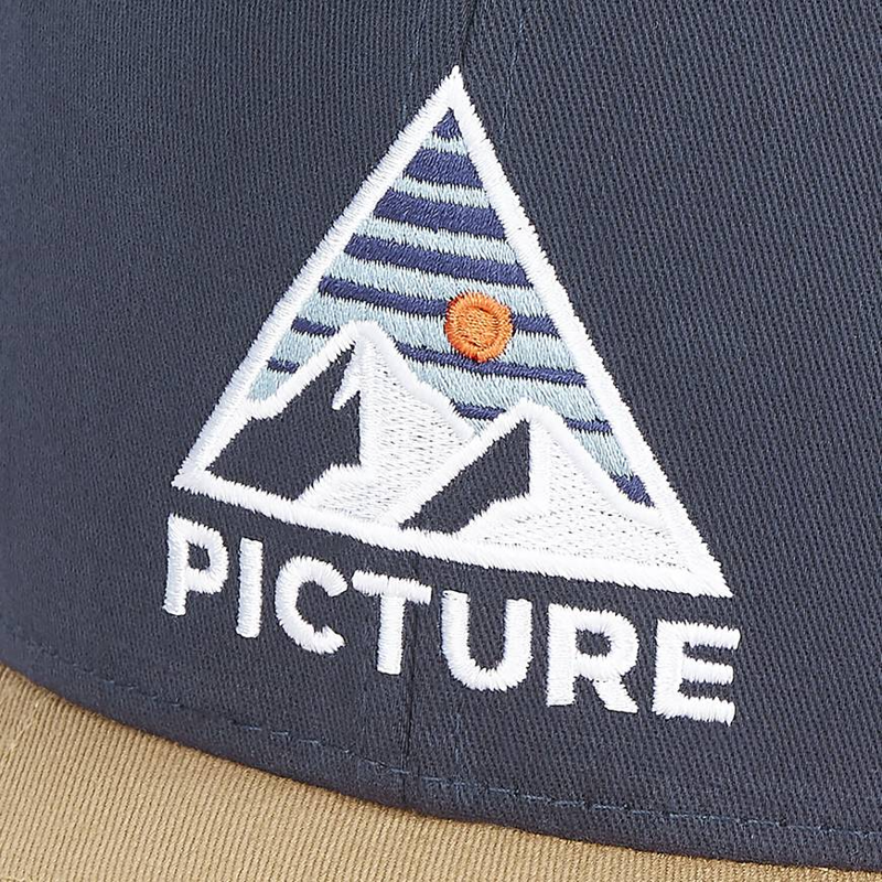 Picture Organic Clothing Kuldo Cap Dark Blue - Unisex Trucker Hat-2