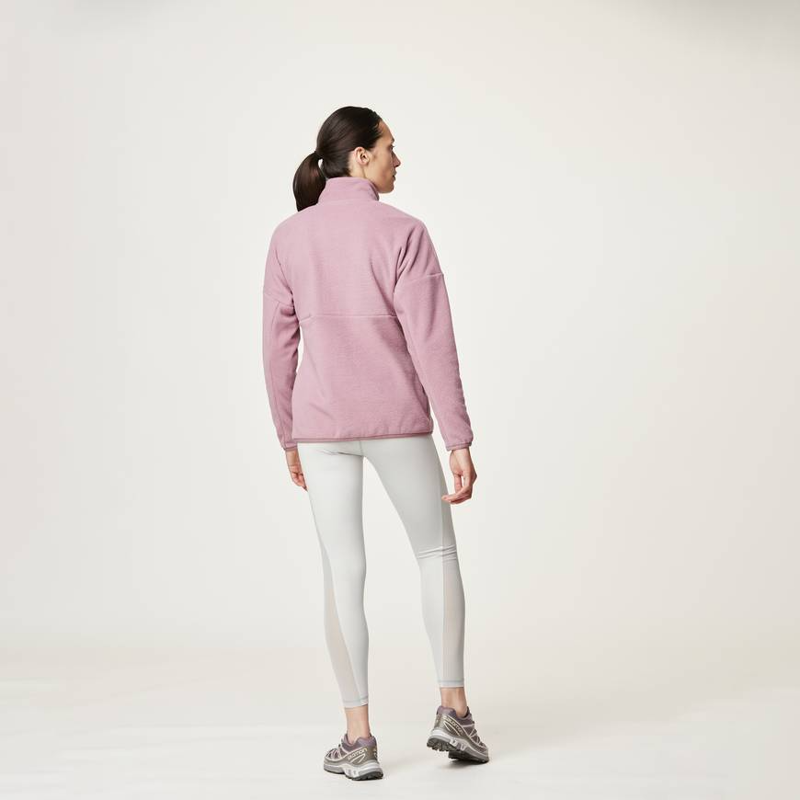 Picture Organic Clothing Arcca 1/4 Fleece Grapeade - Womens Pink Sweatshirt-6