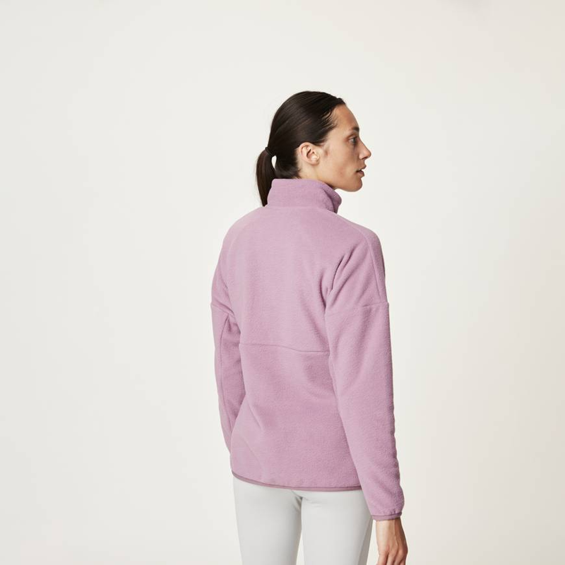 Picture Organic Clothing Arcca 1/4 Fleece Grapeade - Womens Pink Sweatshirt-3