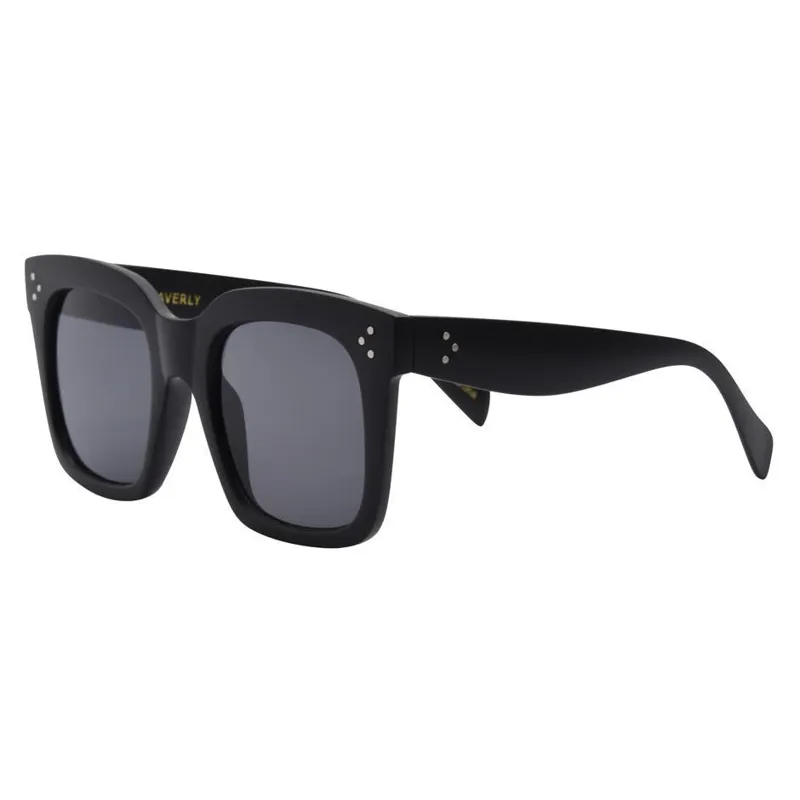 I-Sea Waverly Matt Black Polarized Sunglasses-2
