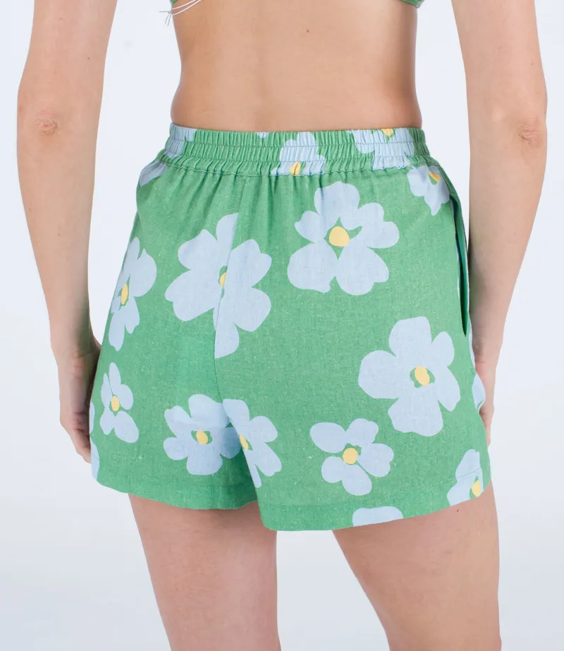 Hurley Harmony Short Stone Green - Womens Shorts-2