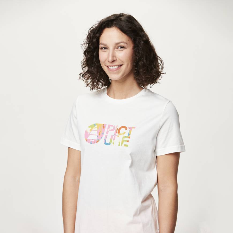 Picture Organic Clothing Basement Tee - Womens White T-Shirt-2